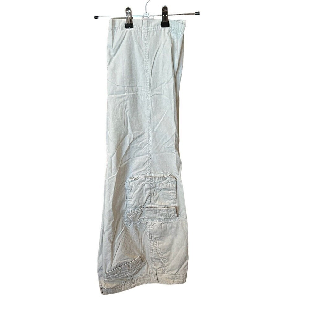 Axist Men's Relaxed Cargo Pants Beige Size 38x29 Algodon 100%Cotton #J1335